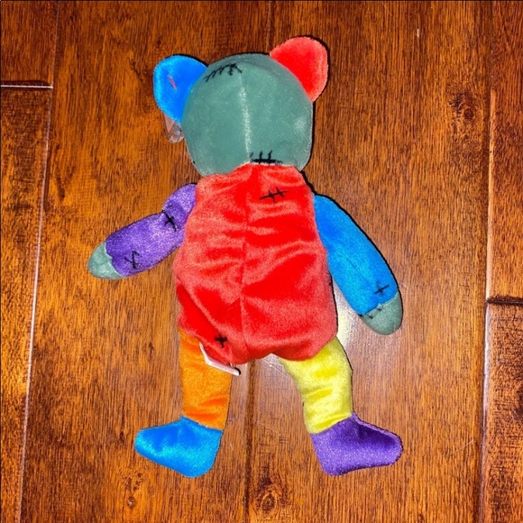 2000 Frankenteddy Ty Beanie Baby - Picture 2 of 3